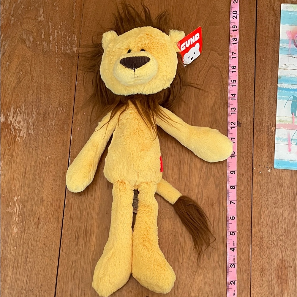 GUND Toothpick Lion Plush
